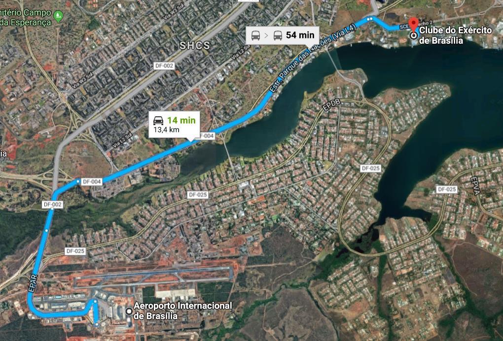 Hoteleiro Sul, e à 14 minutos de carro do Aeroporto