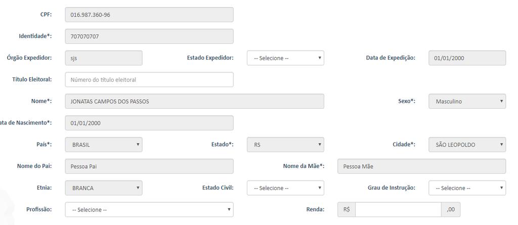 8. Processo Seletivo 8.