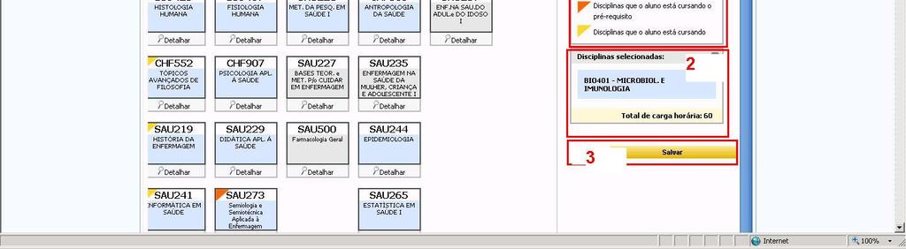 curriculares 2 Relação de