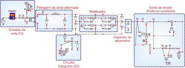 compatível com o diagrama simplificado mostrado Fig. 5. Maiores detalhes desta representação podem ser encontrados em [7]. Fig. 5 Modelagem do TV a LED no ATPDraw Fig.