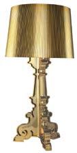 Ara Pavo 14 x 14 x 27 cm 25 x 25 x 150 cm Cobre Prata Dourada Cobre Prata Dourada Luminária com estrutura em metal com acabamento cromado Bivolt e lâmpada E27.