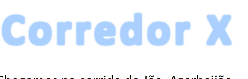 Vamos pra GERAL Chegamos na corrida do Jão, Azerbaijão... E ganhou o Rodrigo CP, que é nó cego e ninguém conhece, braço duro de tudo, não volta mais aqui esse ano.