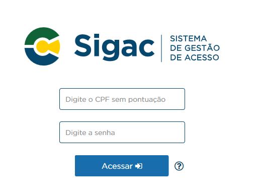 Pelo SIGAC o sistema te direcionará para ambiente abaixo: O acesso neste ambiente é o mesmo do SIGEPE, deve-se inserir seu CPF e a senha do SIGAC. 2.1.