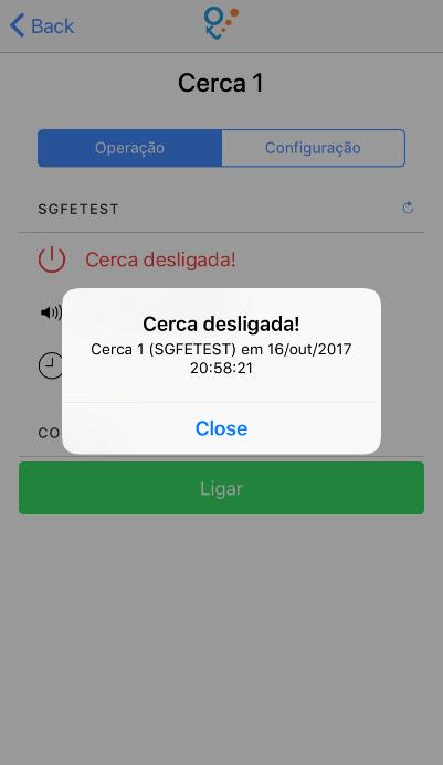 No momento de ocorrência dos principais eventos, você será notificado através de push notification.