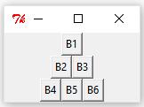 Exemplo 4 from Tkinter import * class Janela(): def init (self, toplevel): self.container1 = Frame(toplevel) self.container2 = Frame(toplevel) self.container1.pack() self.container2.pack() self.b1 = Button(self.