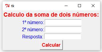 Exemplo 6 from Tkinter import * class Janela(): def init (self, toplevel): self.fr1 = Frame(toplevel) self.fr2 = Frame(toplevel) self.