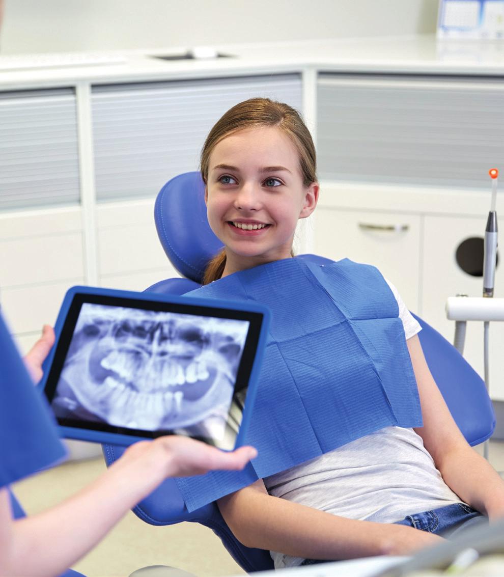 processe as imagens dos seus pacientes em 2D e 3D em Windows ou Mac.