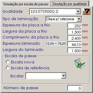 Neste caso utiliza-se uma base de dados de referência de escalas de passe, figura 5 (a).