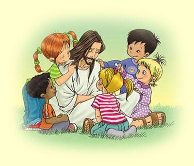 As crianças têm maior facilidade em falar com Deus, pois as crianças não conhecem o pecado e são inocentes e puras