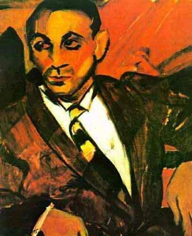 A estudante (1915-1916) O homem amarelo.