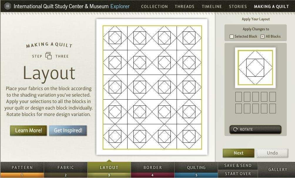 5. No terceiro passo procedemos à construção do layout (Plano ou traçado) do nosso modelo.