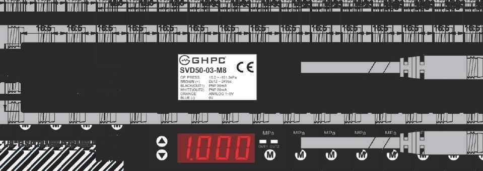 Vacuostato Digital - Série SVD50 Diagrama Elétrico SVD50-01- Saída