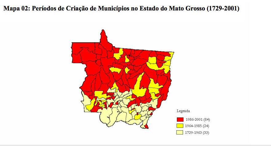 Análise do desenvolvimento 1979 Período de criação dos municípios em MT População* 1,17 milhão pessoas Número de Municípios- 38 Fonte: Assessoria de Relações Públicas da