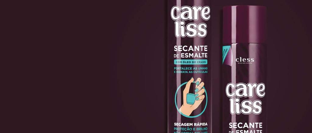 Secante de Esmalte Garante secagem rápida sem as indesejáveis bolhas, além de unhas e esmaltes protegidos e com brilho. CARE LISS SECANTE DE ESMALTE MELHOR CUSTO VS.