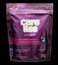 CARE LISS LINHA DESCOLORAÇÃO BLUEBERRY Linha Blueberry Ideal para todas as técnicas de clareamento dos cabelos e pelos do corpo Contém Blueberry: