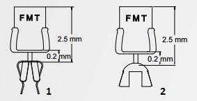 Bell Coupler c) se o estribo tivesse malformado e não possibilitasse o