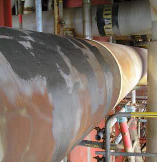 Manutenção da Integridade de Ativos na Indústria de Petróleo e Gás Upstream PROTEÇÃO E REPARO DE CORROSÃO EXTERNA EM TUBULAÇÕES Soluções ativadas por calor