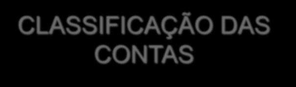 CLASSIFICAÇÃO DAS CONTAS A entidade deve julgar a adequação da apresentação de contas adicionais