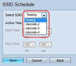 Etapa 1. Verifique a caixa de verificação na primeira coluna do Service Set Identifier (SSID) para editar. Etapa 2.
