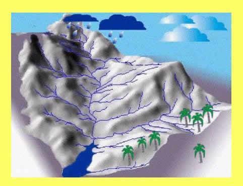 . INTRODUÇÃO A bacia hidrográfica é uma área de captação natural da água da precipitação que faz