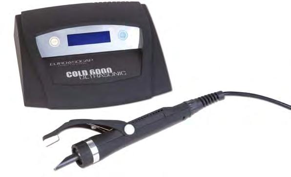 I Macchina ad ultrasuoni digitale La Eurosocap propone la sua nuova macchina ad ultrasuoni per hair extension: Cold 6000 ultrasonic.