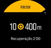 3.19. Treino de intervalo Os treinos de intervalo constituem um método de treino comum formado por conjuntos repetitivos de esforços de alta e baixa intensidade.