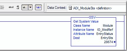 Anteriormente, você podia acessar os dados do objeto MODULE mas não a partir da instrução Add-On.