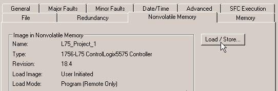 Primeiro uso do controlador Capítulo 3 Carregamento e armazenamento no cartão de memória O cartão de memória que é compatível com seu controlador ControlLogix é usado para carregar ou armazenar o
