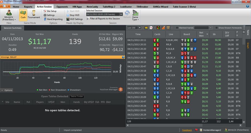 47 4.4 POKER ANALIST Existem diversos softwares para auxiliar os jogadores de pôquer de formas variadas, gerando todo um novo nicho de mercado no pôquer online.