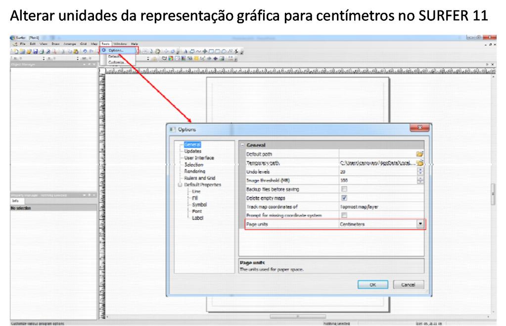 ANEXO I: REQUISITOS DO SISTEMA E CONFIGURAÇÃO SURFER Alterar o