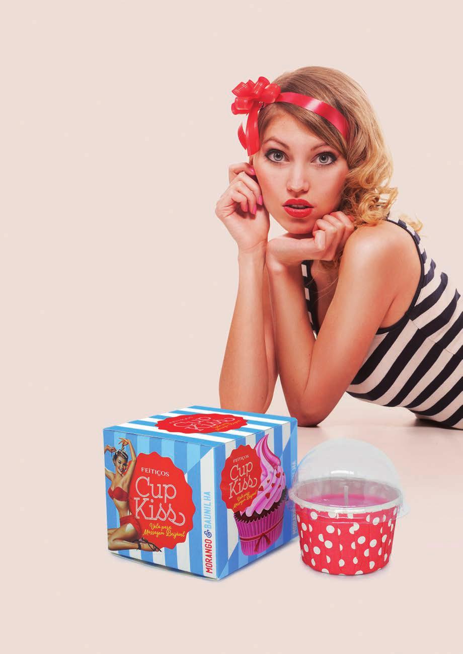 elasticidade da pele. Gostaria de dar umas mordidinhas com sabor de cupcake? Cup Kiss!