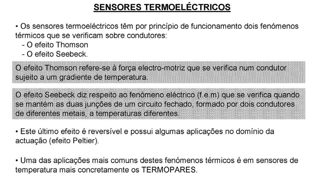 Sensores Ativos