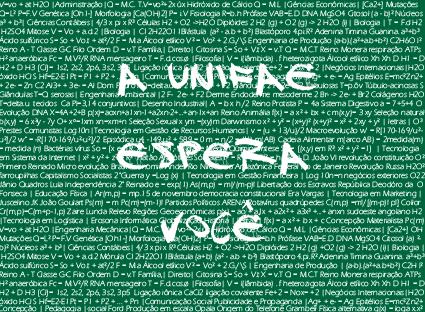 graduação da UNIFAE. O material proposto da agência foi um cartão postal 10x15cm para ser entregue aos alunos do 3º ano do ensino médio do Colégio Bom Jesus.