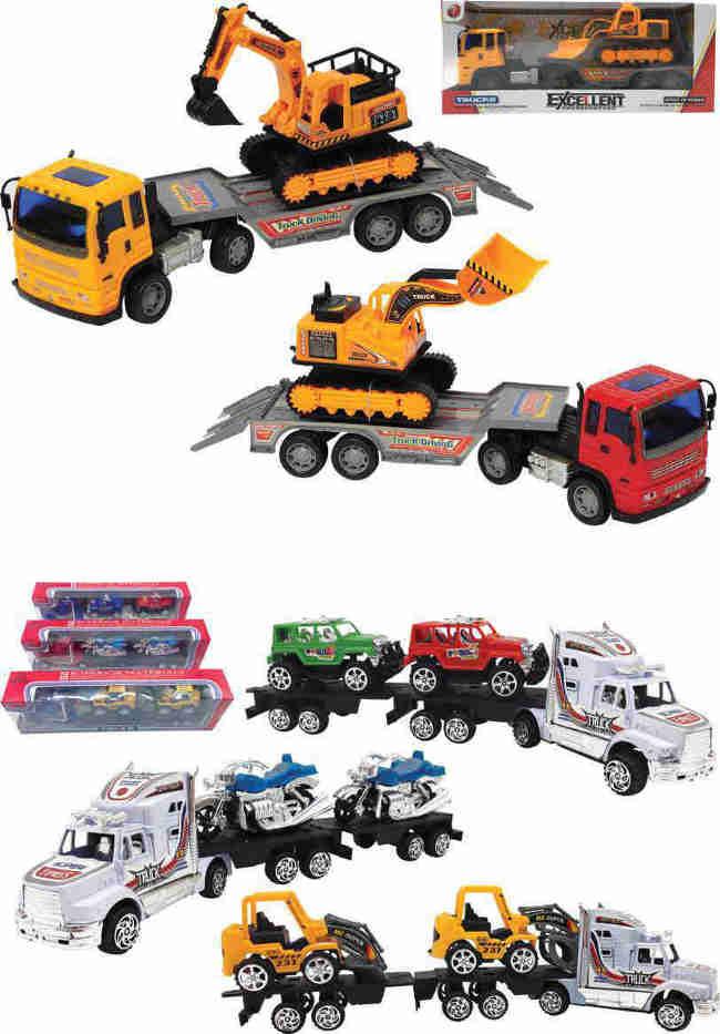 Trucks - Fricção 62 PI 3128 Super Truck Carregadeira Escavadeira (32 x 13