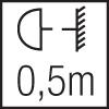 57comprimento do produto (mm): Largura ou diâmetro do produto (mm): Altura do produto (mm): Ø do orifício de encastrar (mm): xespessura de teto adequada: -25Classe III.
