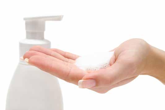 ESPUMA ANTIBACTERIANO Limpeza e higienização sem uso