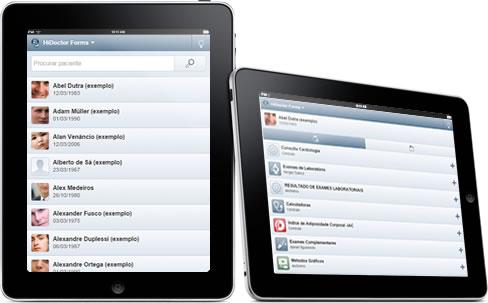103 10.1.2 HiDoctor Forms O HiDoctor Forms permite que você visualize os formulários dos prontuários de seus pacientes bem como inclua novos formulários no prontuário e preencha-os.