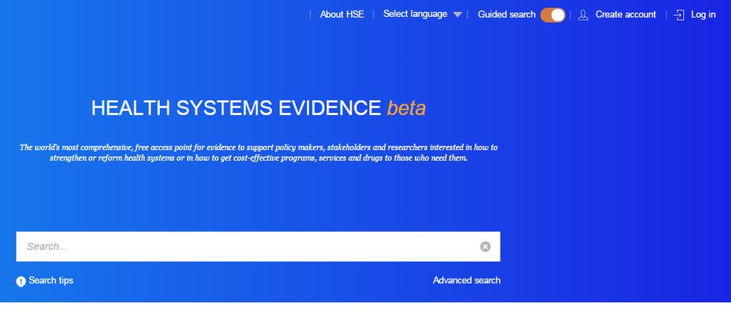 Onde encontrar Revisões Sistemáticas Políticas de