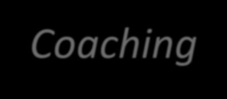 Coaching o Aquisição de habilidades o Foco em resultados aumento da