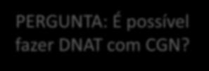 Carrier Grade NAT (CGN) Na abordagem convencional, os usuários residenciais (CPE) precisam de pelo menos um IP público.