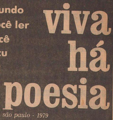 viva há poesia Editor: Villari Herrmann, São Paulo, 1979.