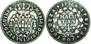 MARIA I (1786-1789) 4 MACUTAS