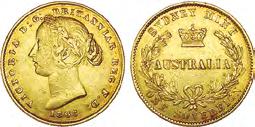 551 F AUSTRÁLIA LIBRA, 1866 