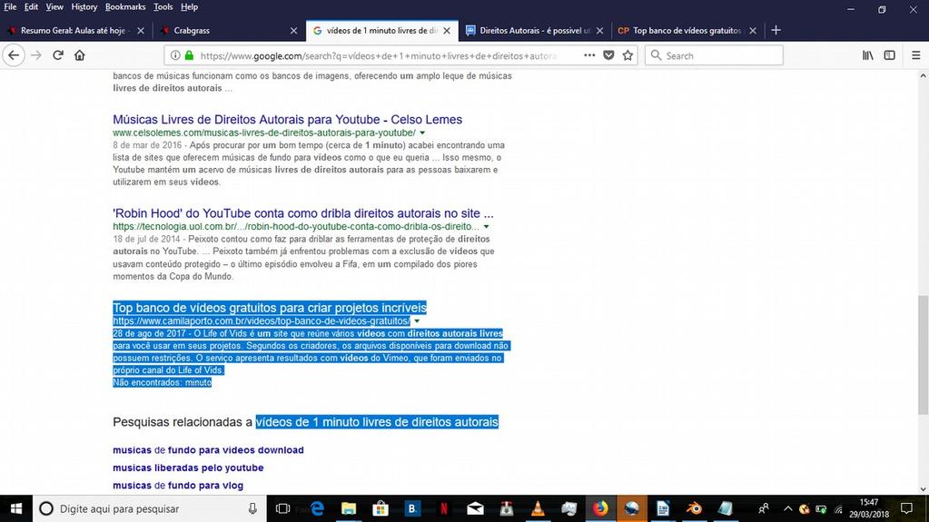 Arraste ele para a linha do tempo, e ele aparecerá lá. Deixe ele sozinho na linha de cima.