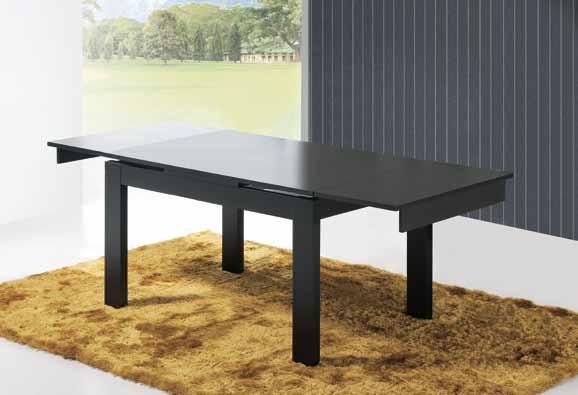 2 tops extensible dinner table.