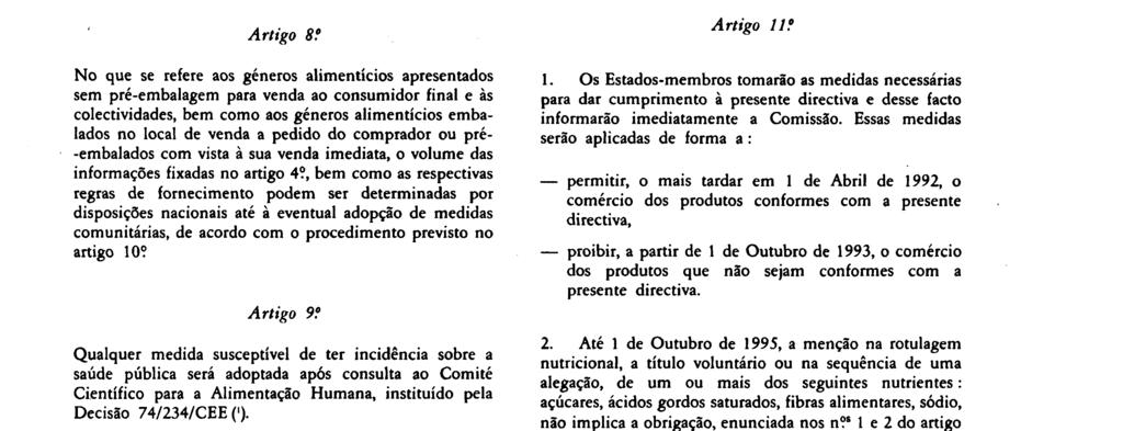 6. 10. 90 Jornal Oficial das Comunidades Europeias N? L 276/43 c) Do calculo efectuado a partir de dados geralmente estabelecidos e aceites.