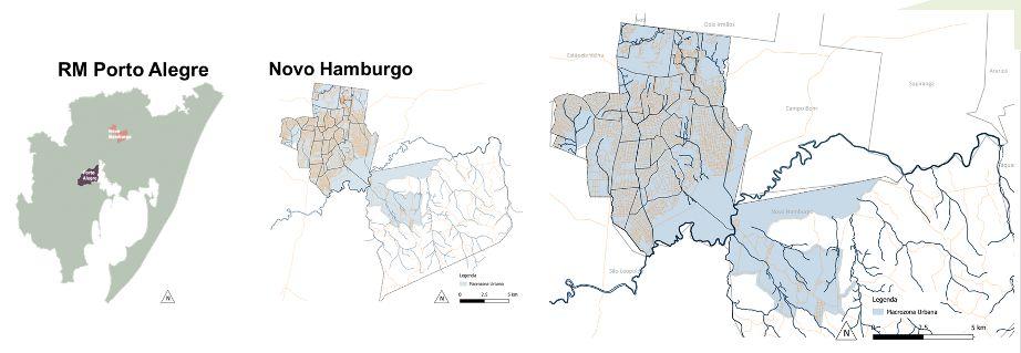 1. APRESENTAÇÃO DO PLANO 1.1. Contextualização A área objeto de estudo são as macrozonas urbanas de Novo Hamburgo composta por seus