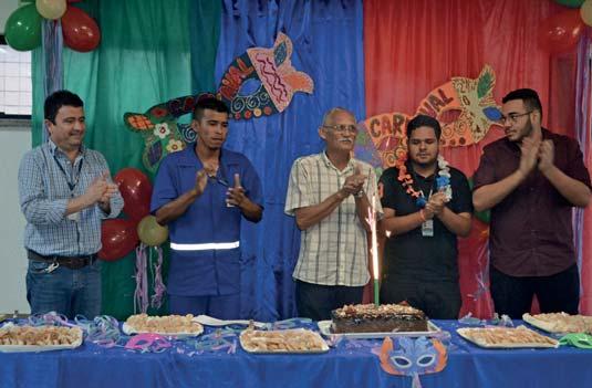 COMEMORAÇÃO DOS ANIVERSARIANTES DE FEVEREIRO SORTEIO GQL Os aniversariantes de fevereiro