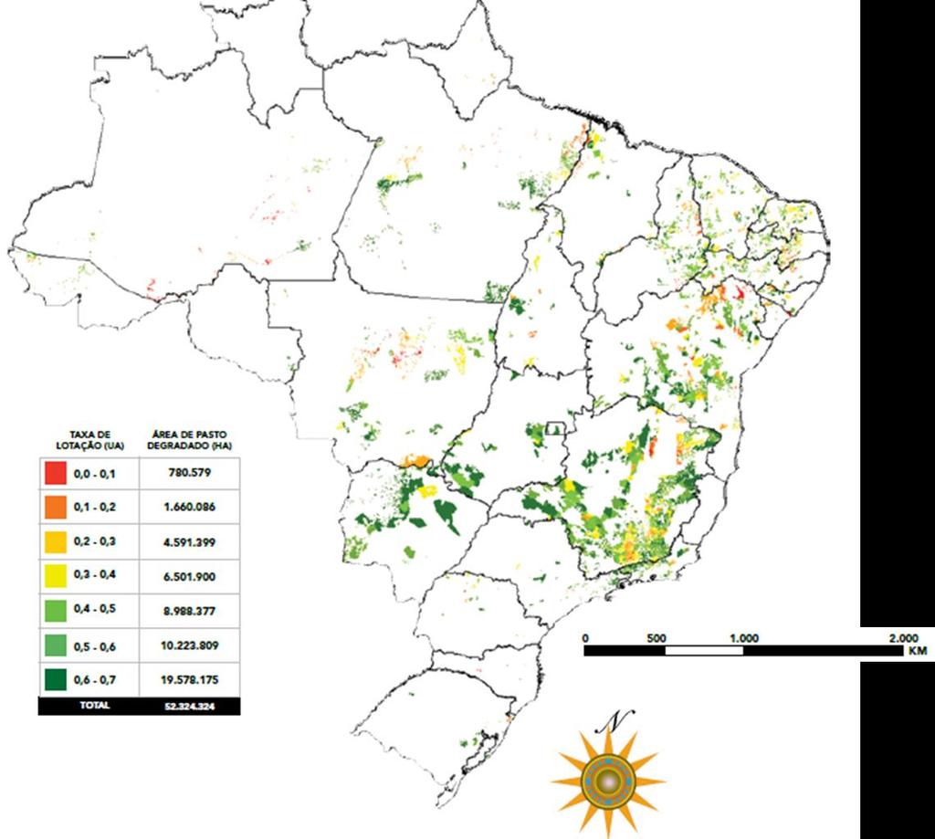 PECUÁRIA - POTENCIAL PERFIL TECNOLÓGICO DE REDUÇÃO DE EMISSÕES Manejo do