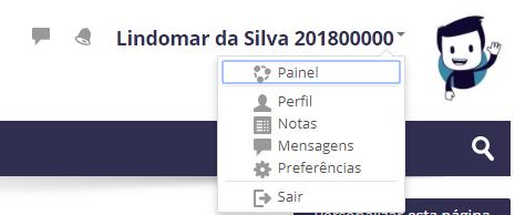 listadas todas as disciplinas conforme a grade do